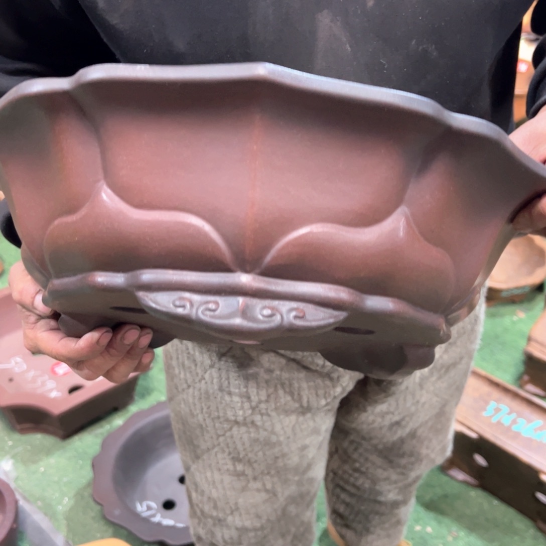 紫砂花盆紫砂花盆