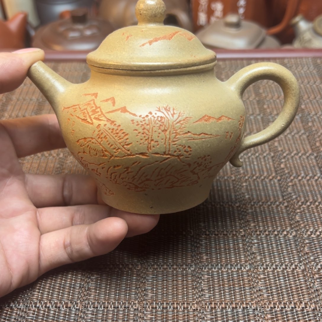 紫砂茶壶宜兴原矿紫砂壶230毫升容量