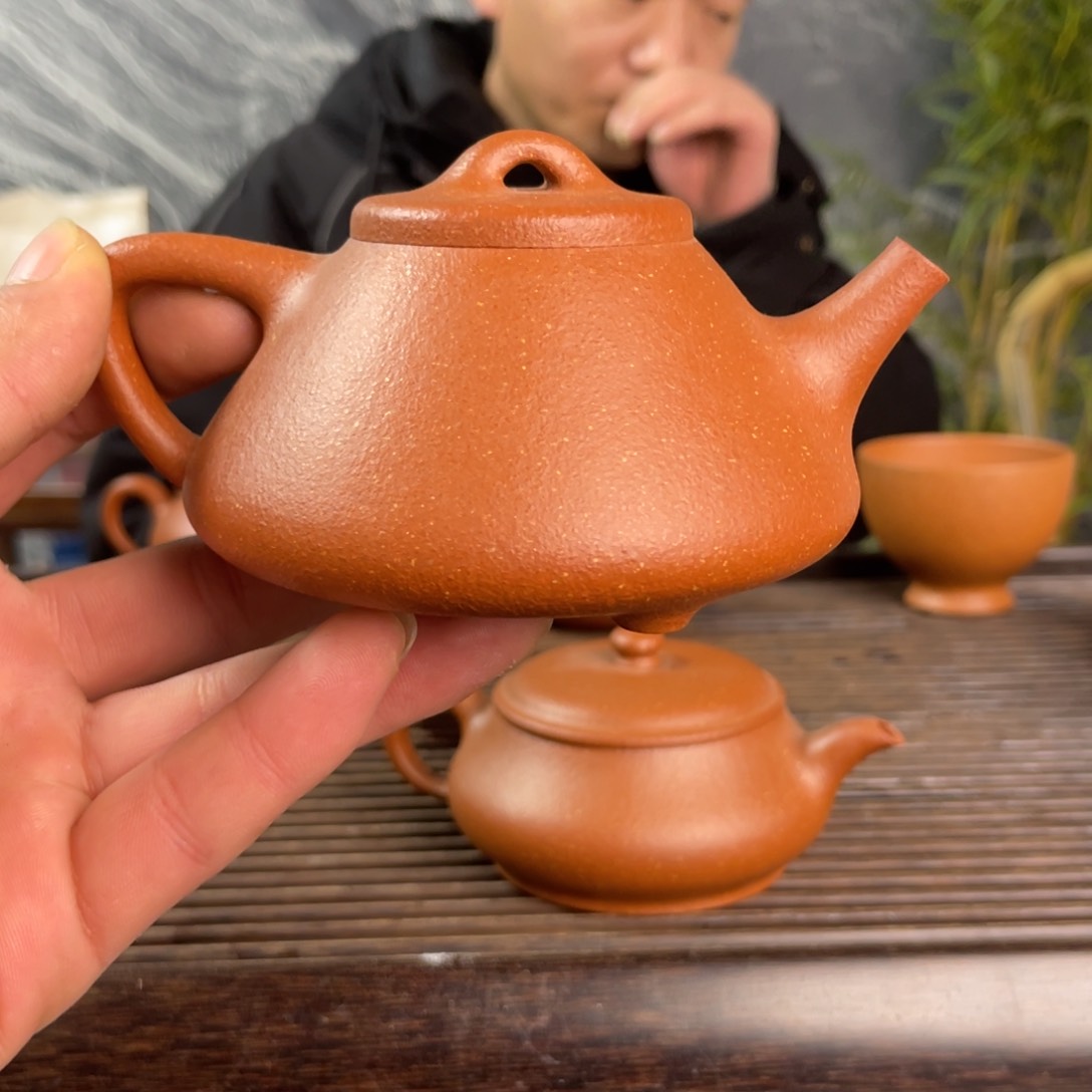 紫砂茶壶降坡子冶石瓢