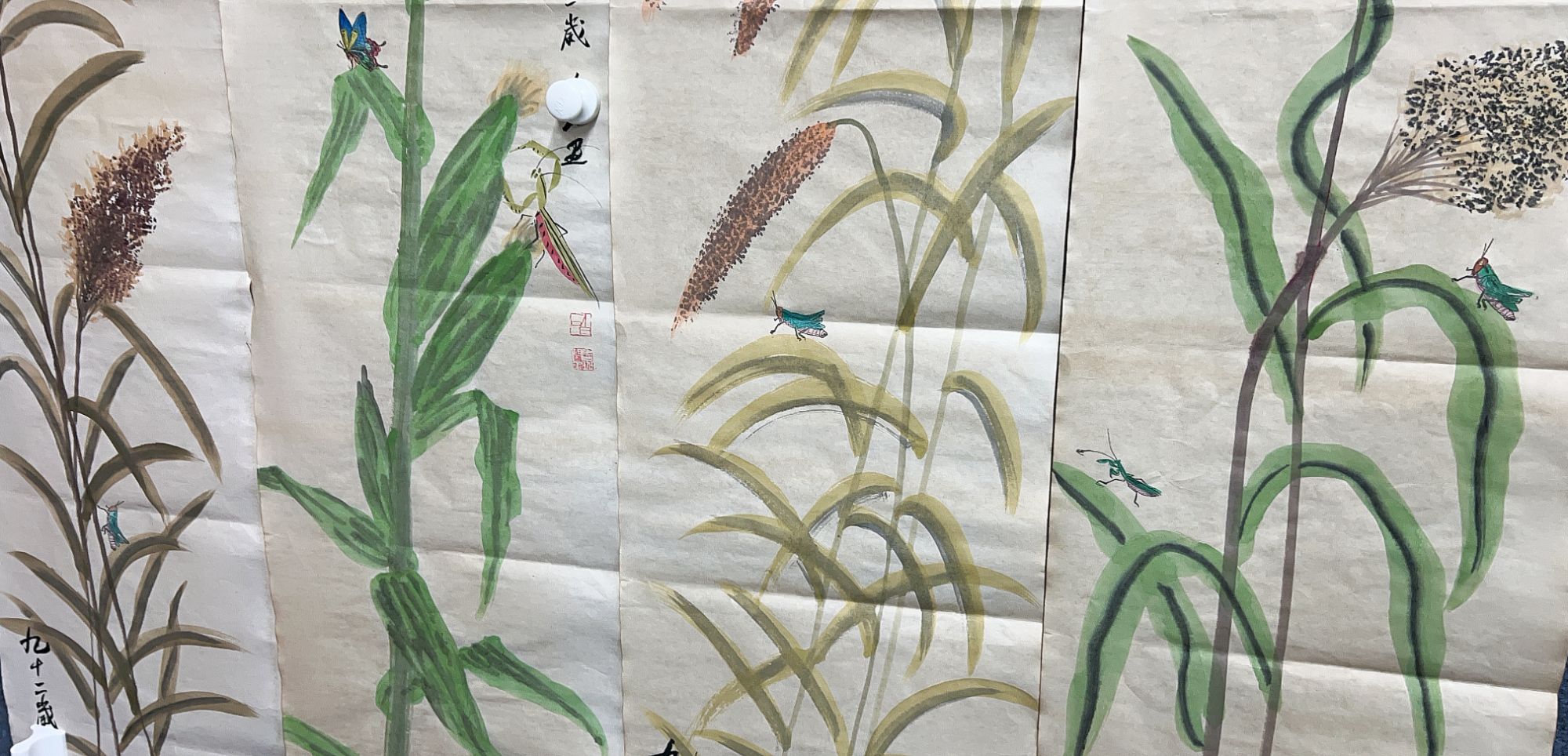 【树新】精品四条屏装饰画通用链接