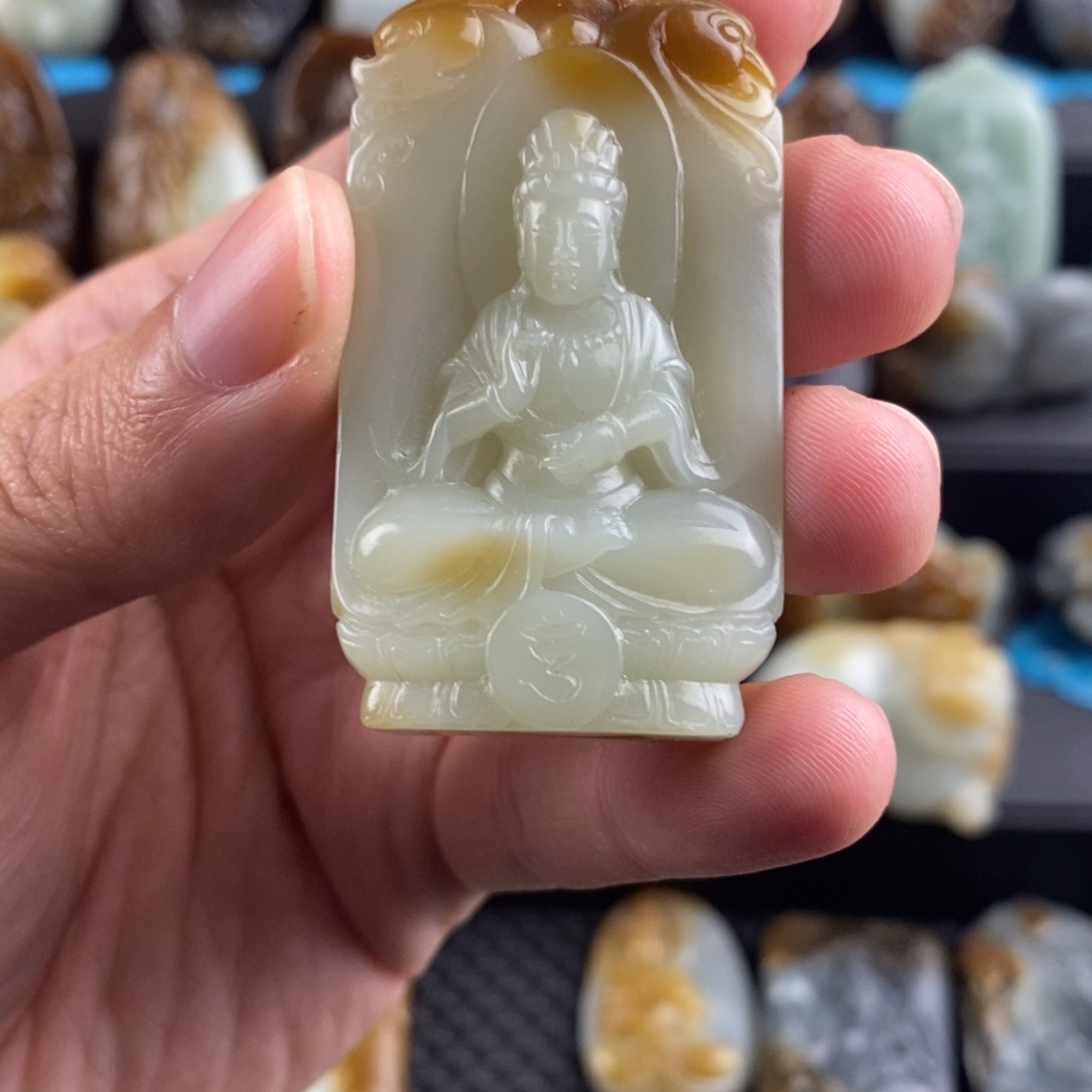 和田玉挂件未镶嵌