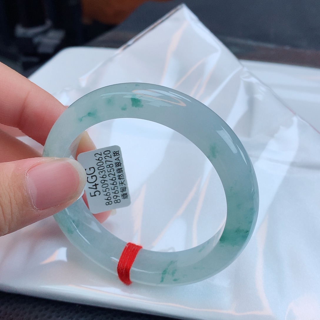 翡翠手镯未镶嵌天然缅甸翡翠A货手镯