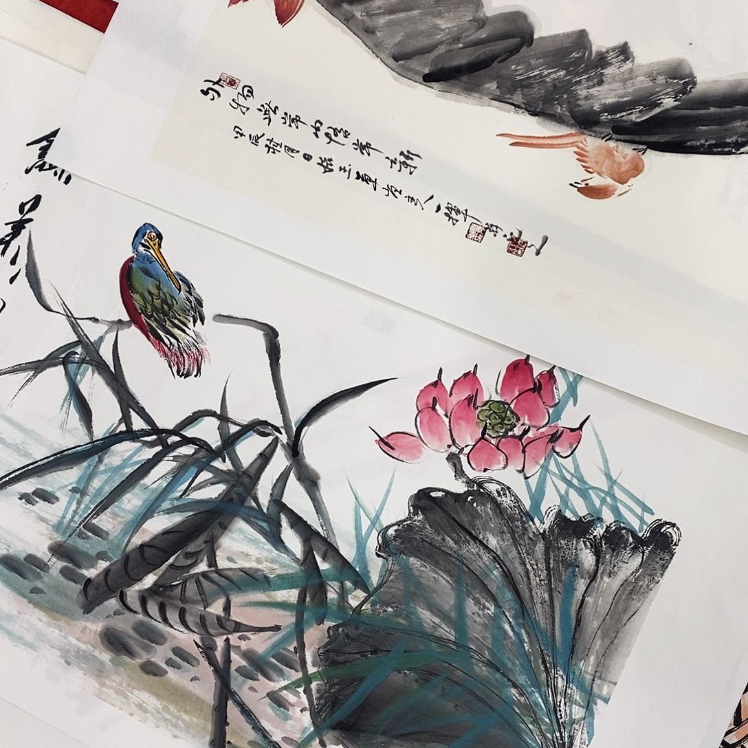 国画颇得民心人士称赞及喜爱