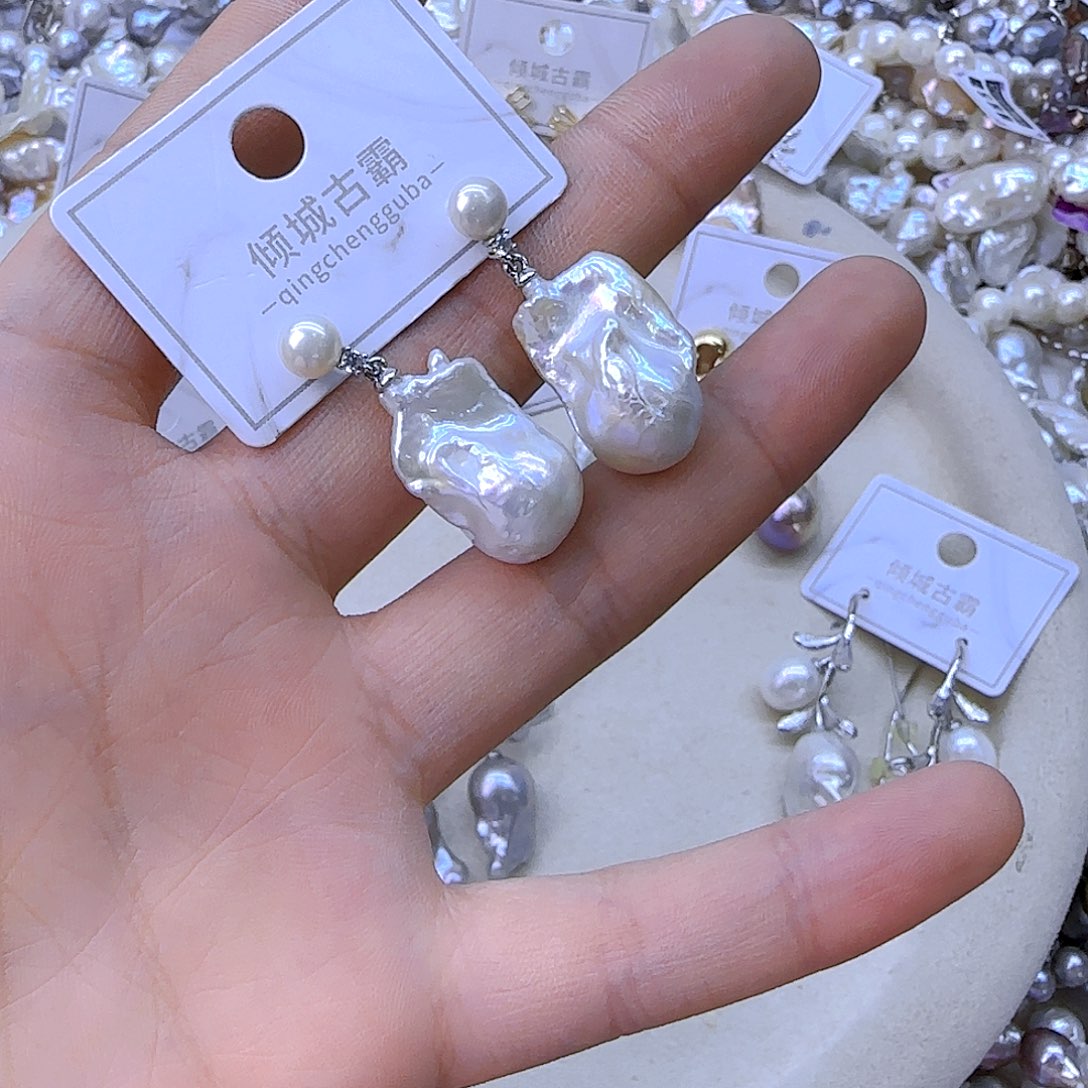 银S925镶嵌项链定制262淡水珍珠