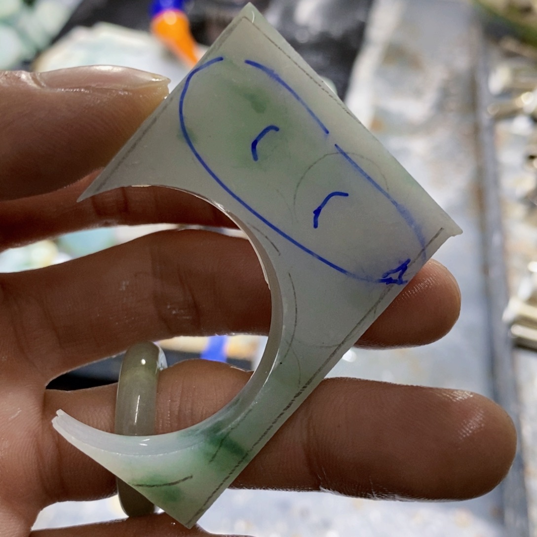 翡翠挂件未镶嵌靚**憂