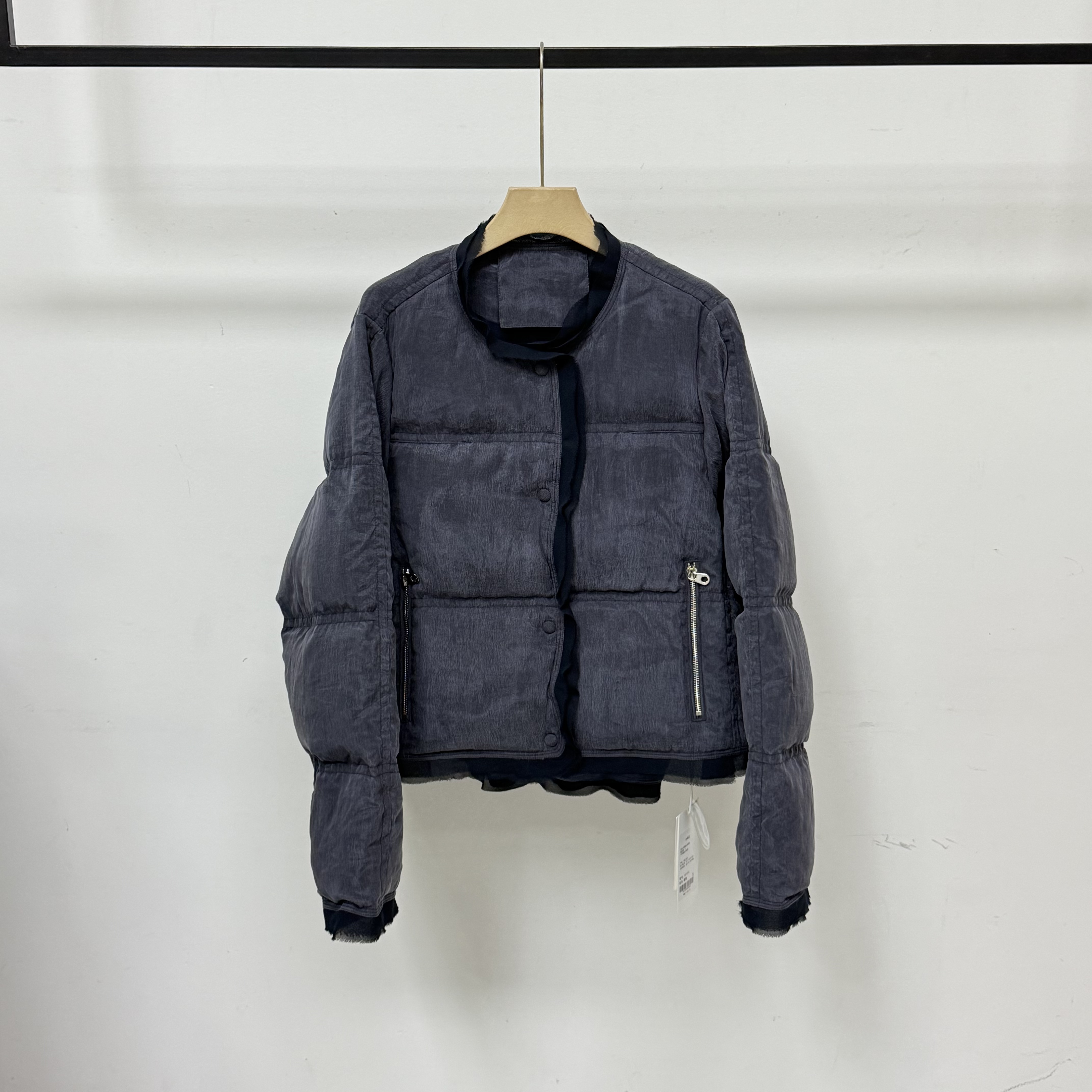 【铜氨丝】设计师款休闲百搭宽松显瘦加厚羽绒服外套 QD-15715