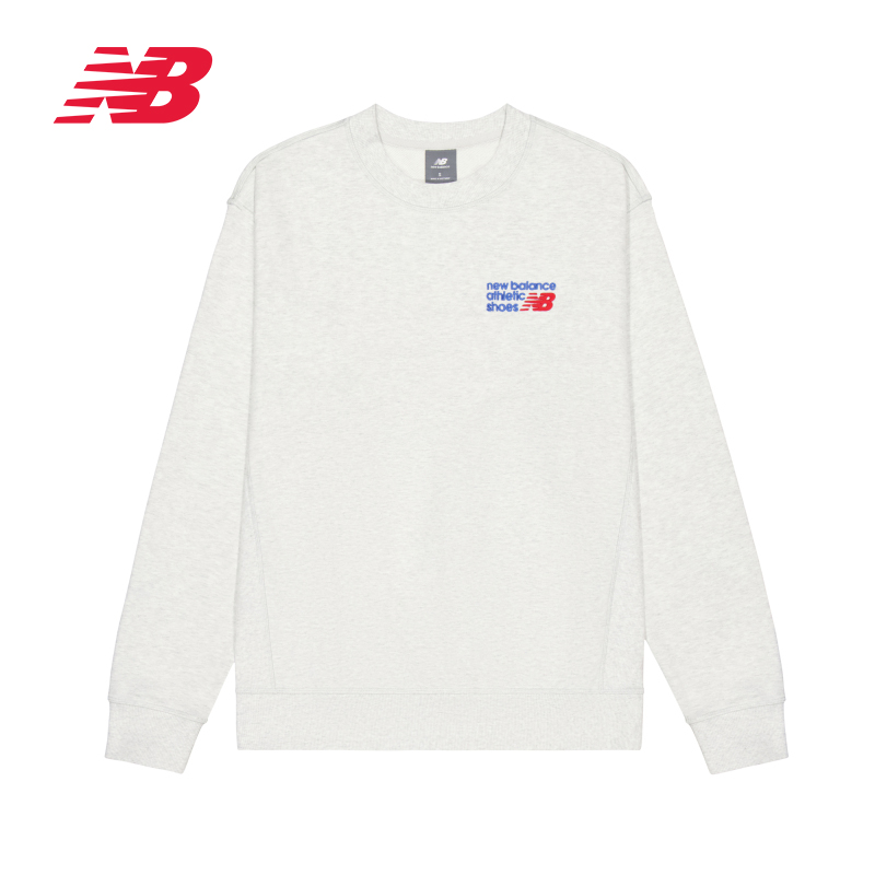 【跑者美学】NB官方正品25夏新款男卫衣运动休闲套头衫MT41547
