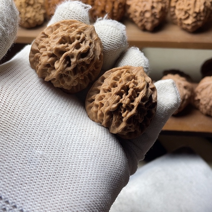 吊坠文玩核桃新*兰秦闷狮子头36