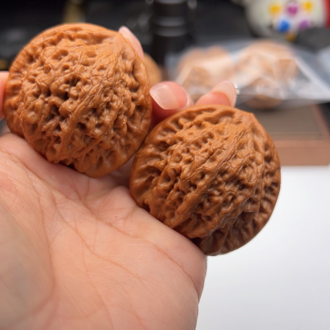 文玩核桃把件金公子44