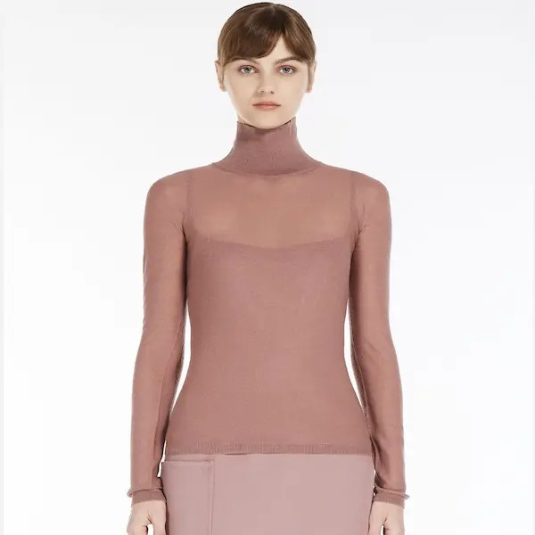 MaxMara【国现 专柜4100】女士高领打底衫 Stresa 008