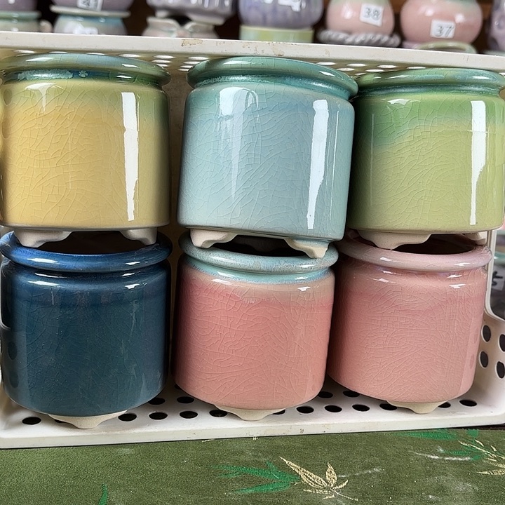 红陶量货/口高深浅搭配发6个