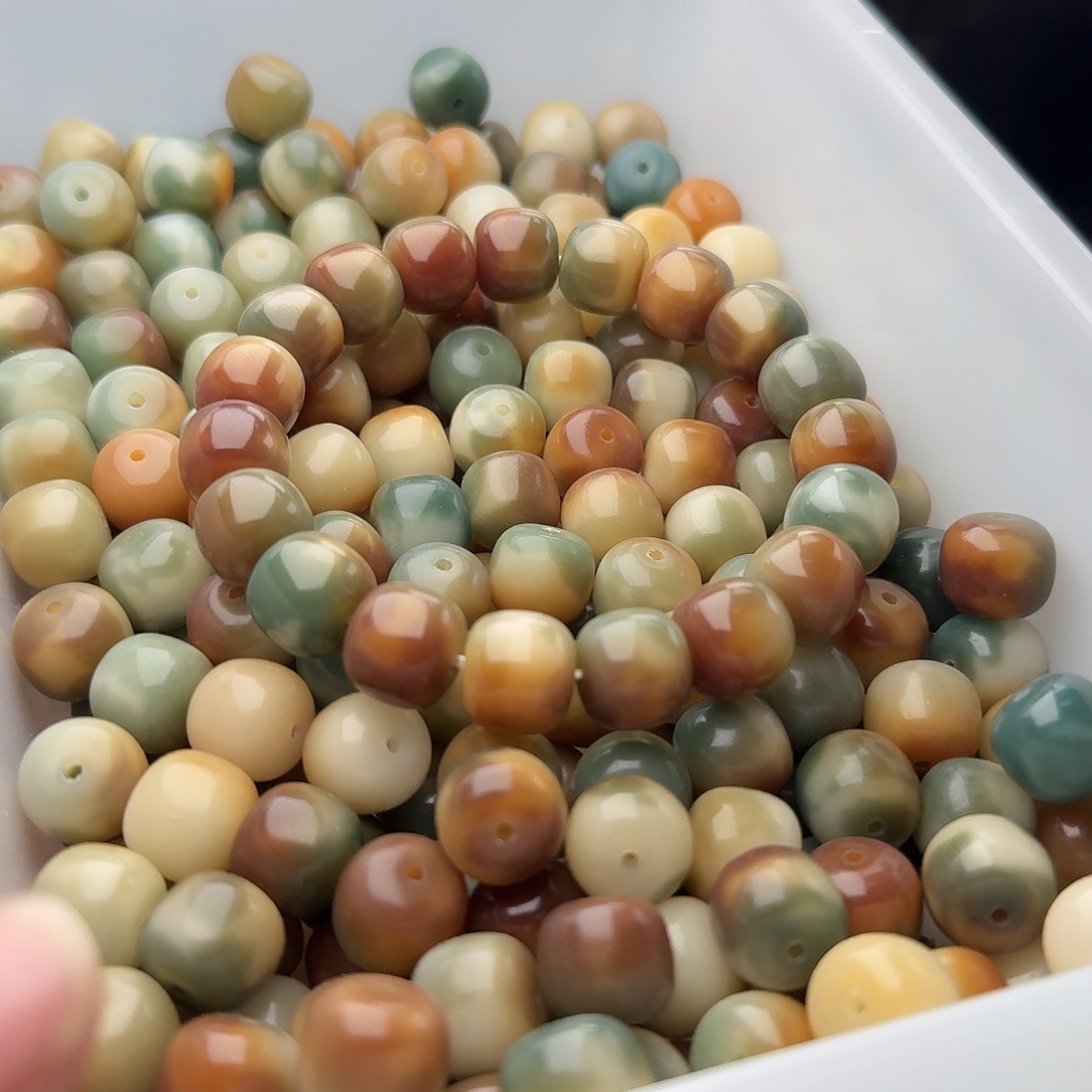 菩提根/象牙果吊坠50 颗敦煌花皮 13 桶