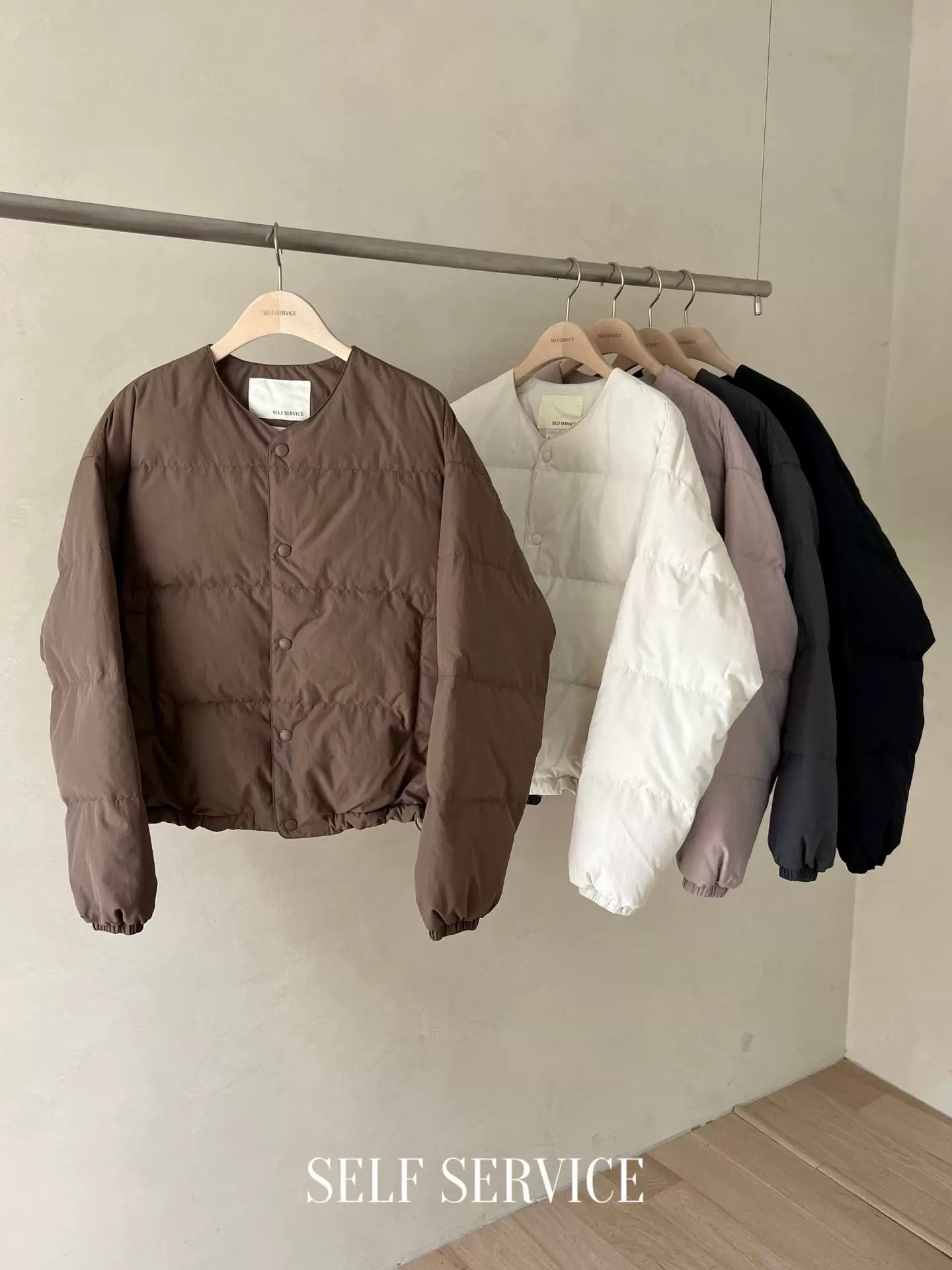 东大门2025冬季新款 韩韵小爱超轻保暖显瘦鸭丫服