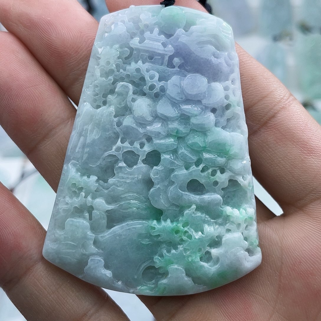 颈饰未镶嵌翡翠翡翠