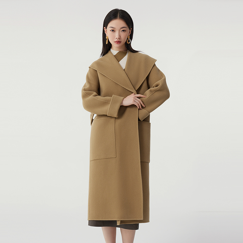 【诗语专属】BADINA毛呢外套134A045