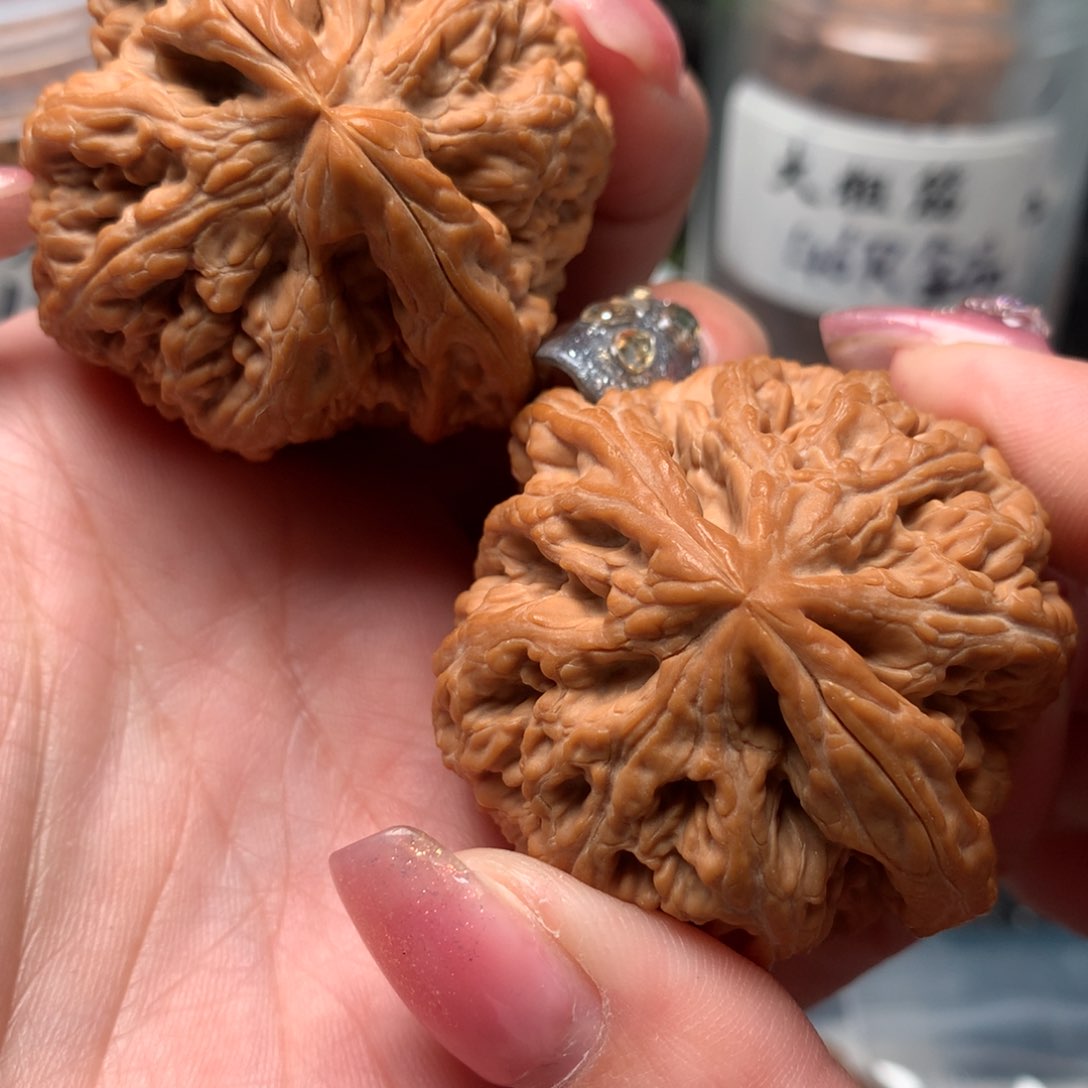 文玩核桃把件文*48-4502-1