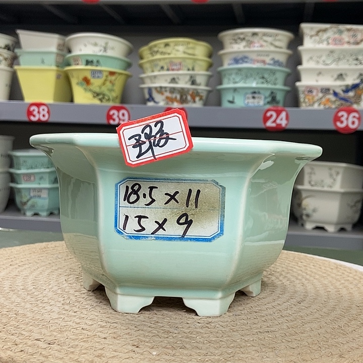 紫砂紫砂花盆0812