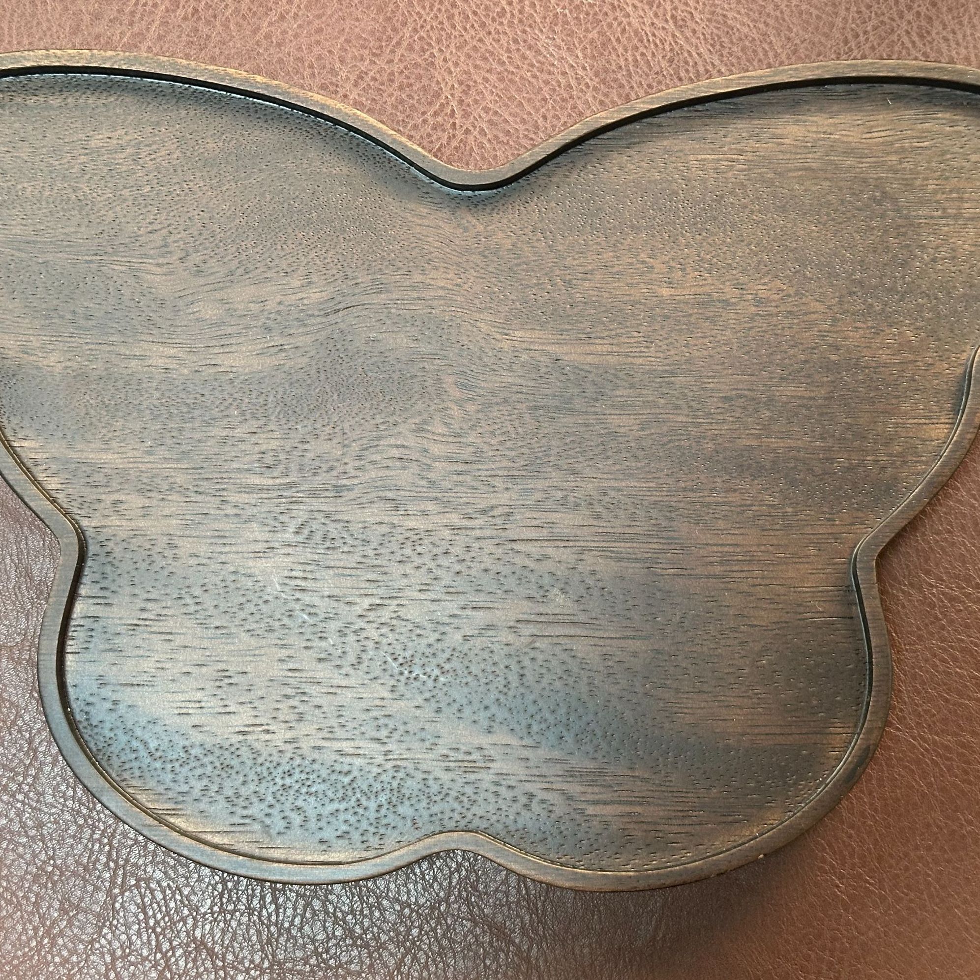 蝴蝶干泡台木制茶盘