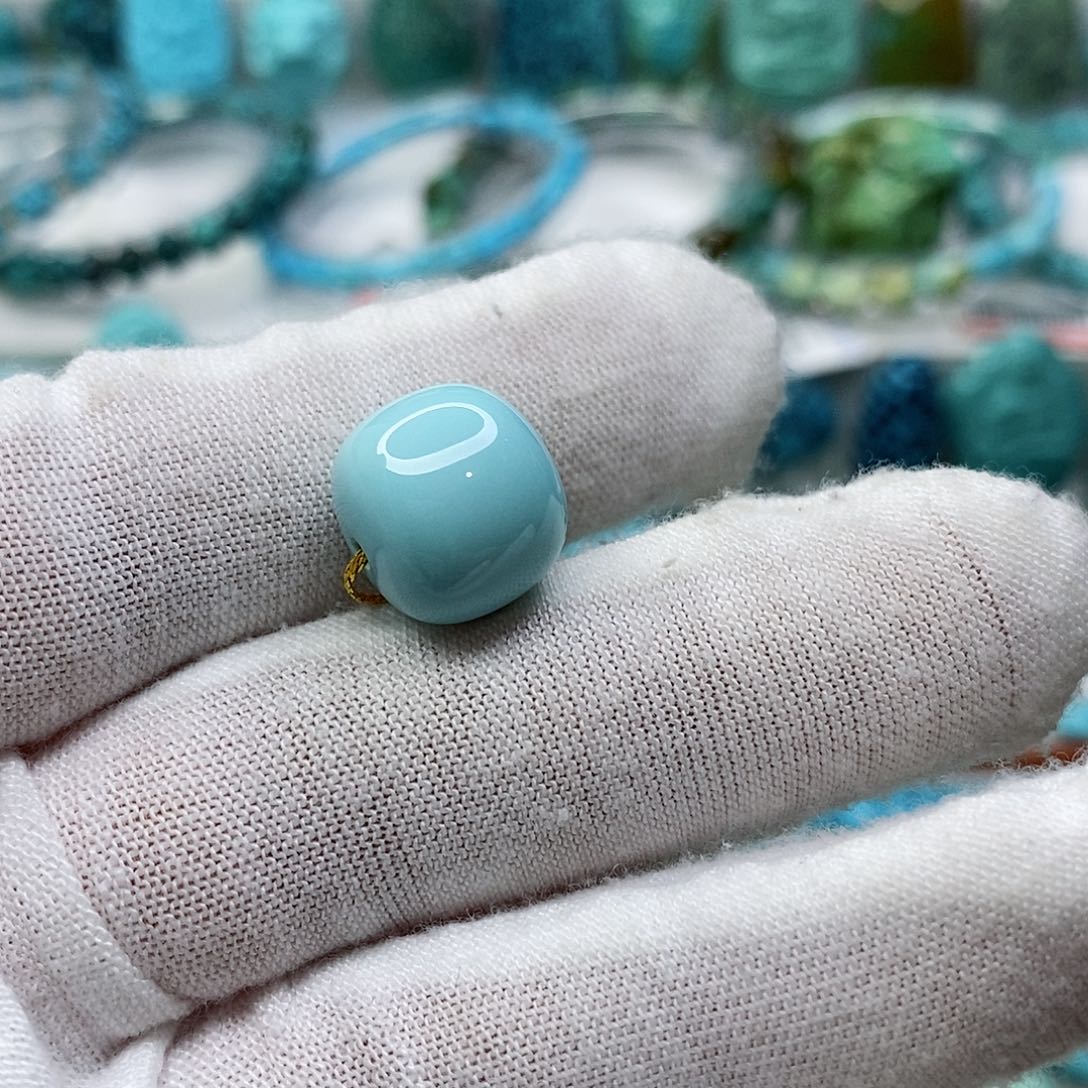 绿松石珠宝奇石未镶嵌