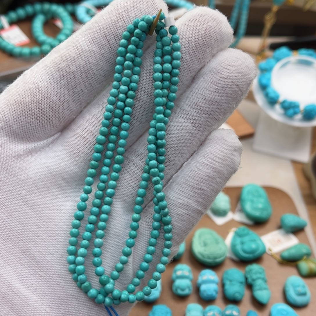 绿松石未镶嵌配饰