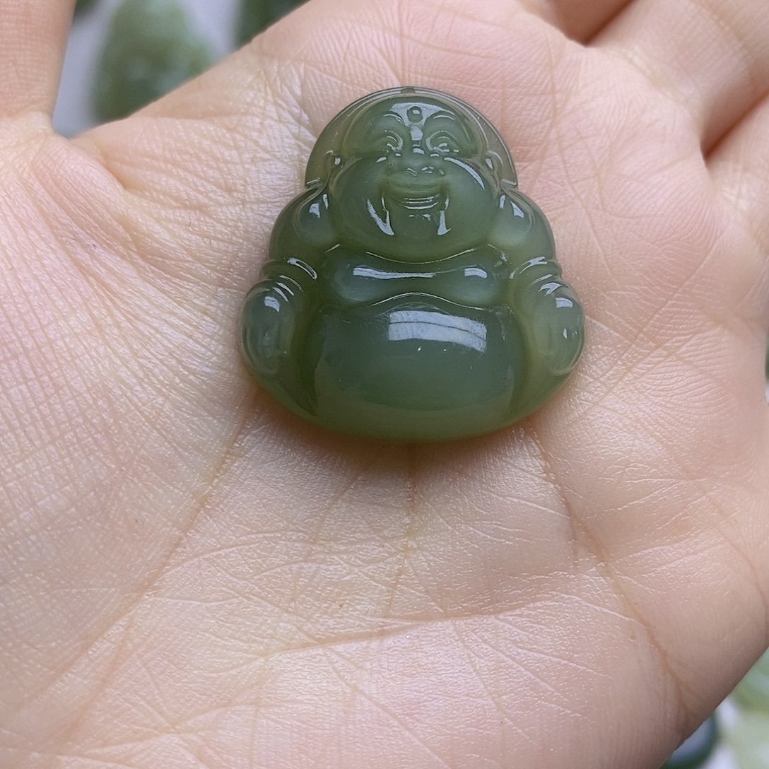 和田玉颈饰未镶嵌静*