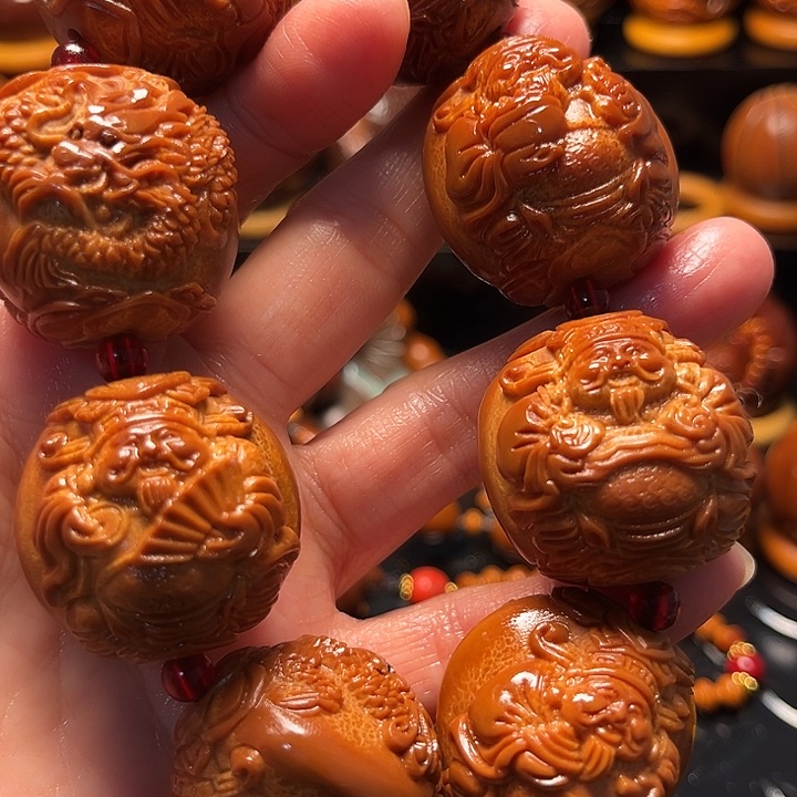 橄榄核手串/手链龙财一条