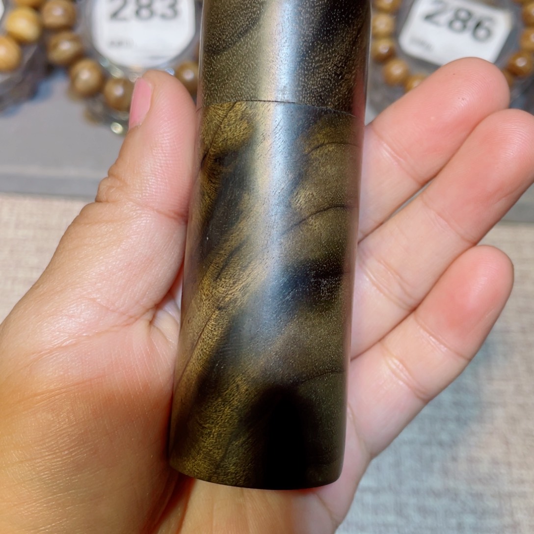 其他楠木（金丝楠）牙签罐