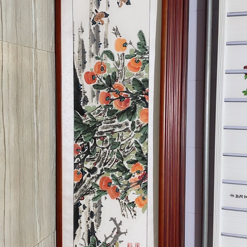 【闪购商品】国画书画作品带框165×50