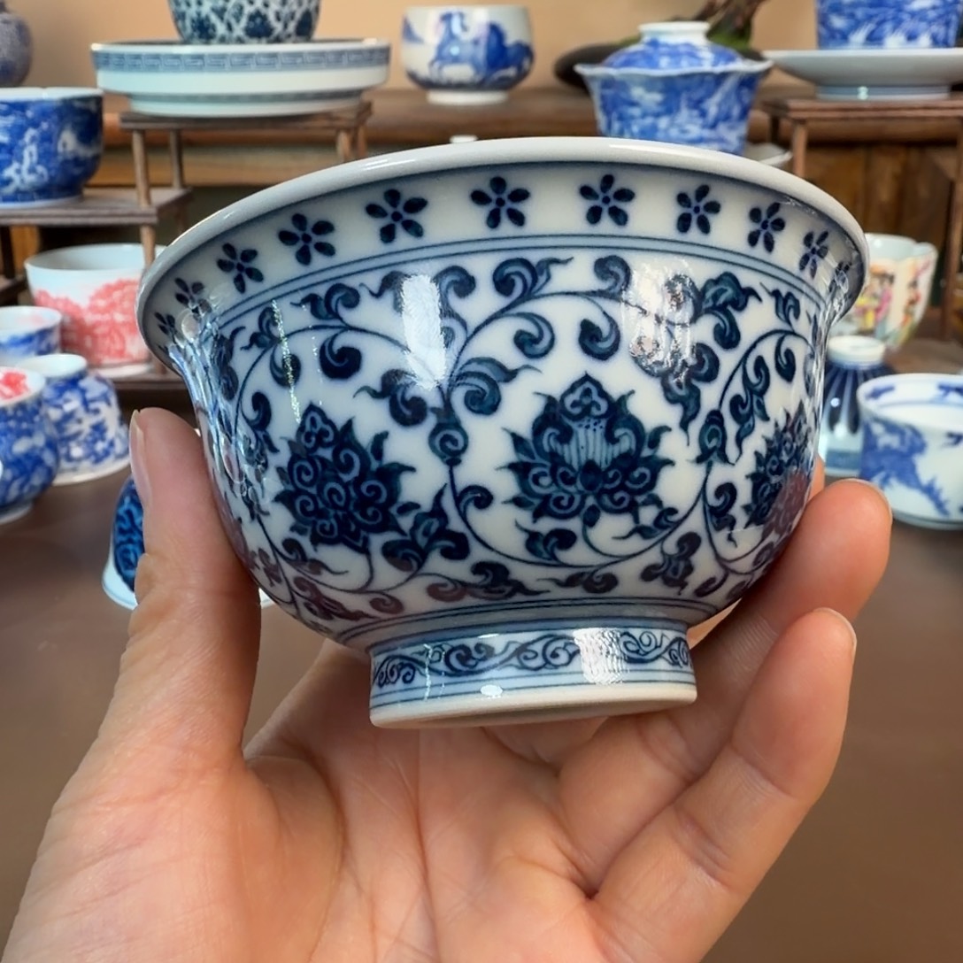 景德镇陶瓷手工手绘