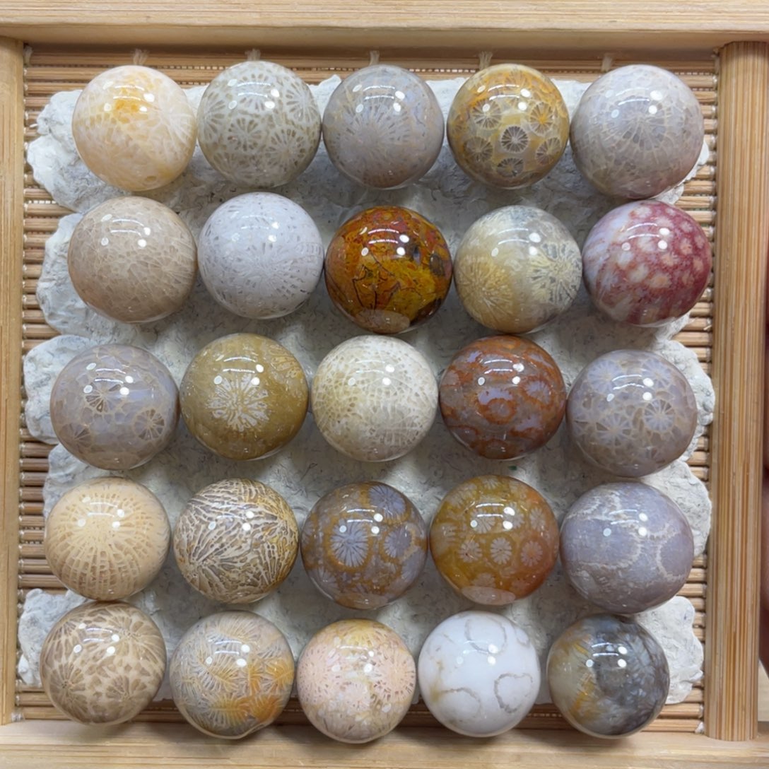 硅化玉未镶嵌颈饰大珠子20米1颗