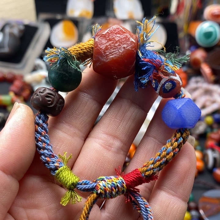 玛瑙/玉髓未镶嵌手链