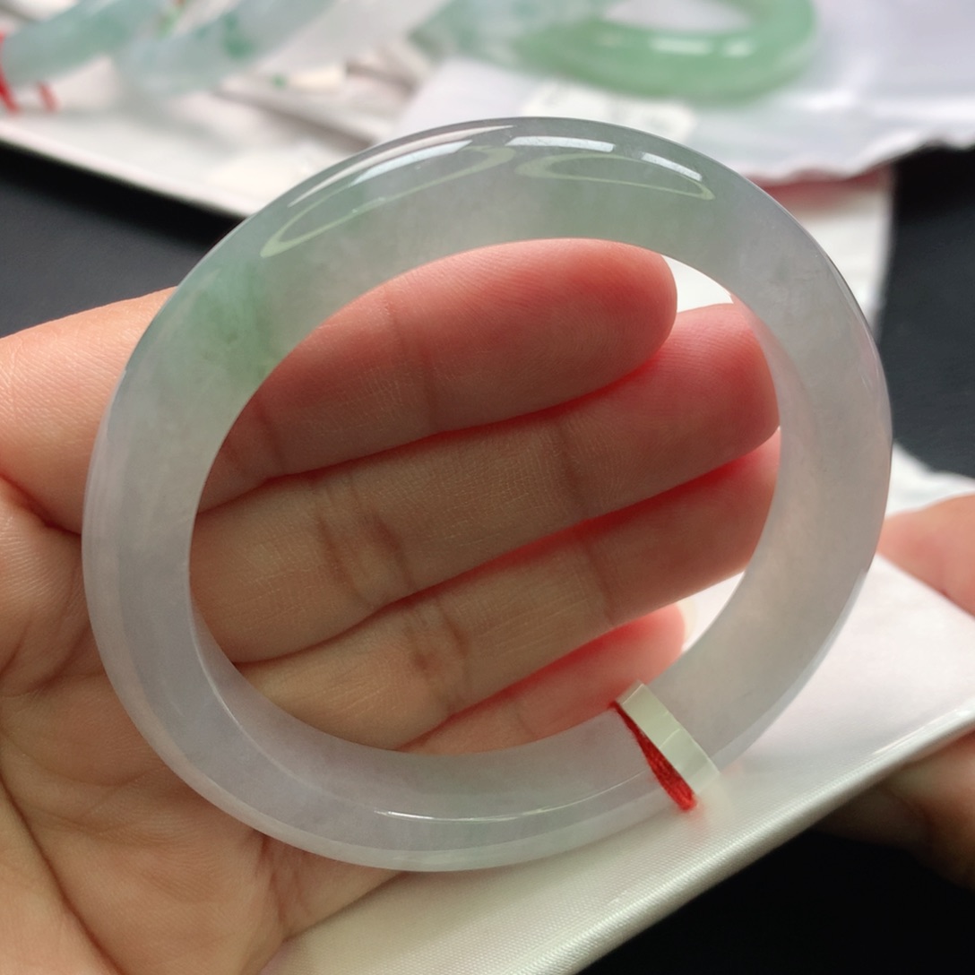 翡翠手镯未镶嵌缅甸54