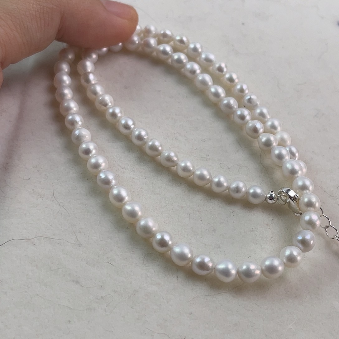 淡水珍珠耳饰未镶嵌