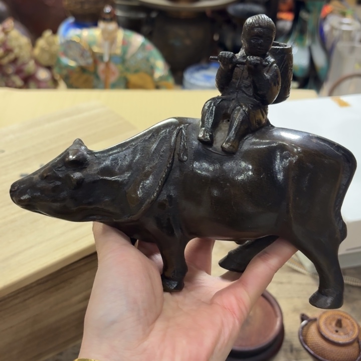 铁古美术置物摆件