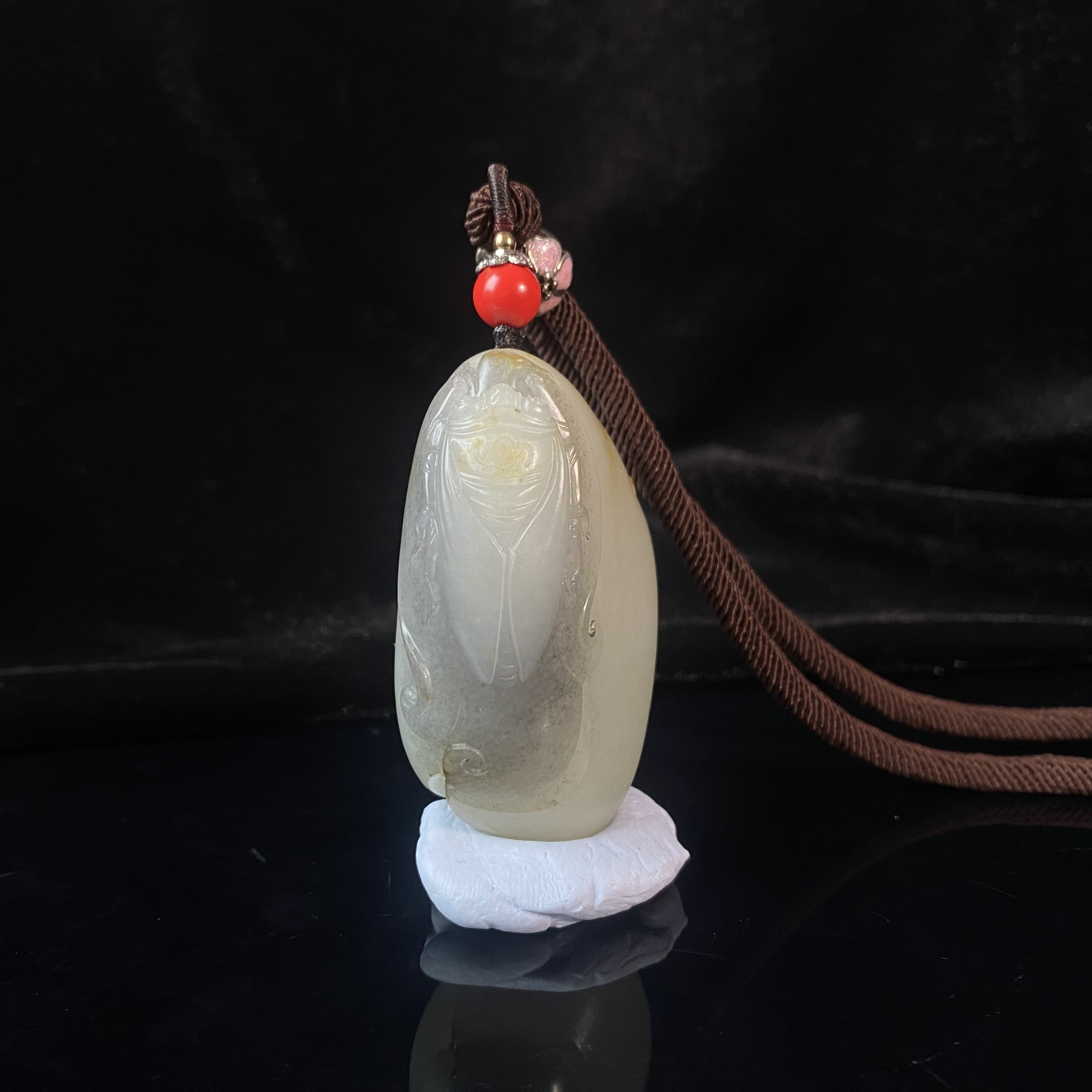 GY0083和田玉蝉吊坠子