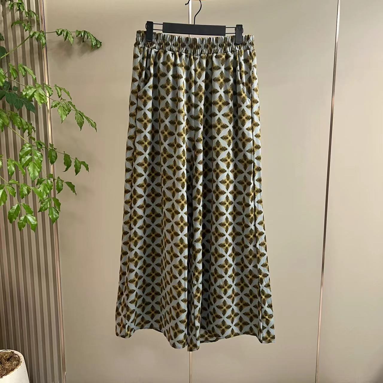 200/夏季新款裤子时尚减龄百搭高级宽松显瘦阔腿休闲裤