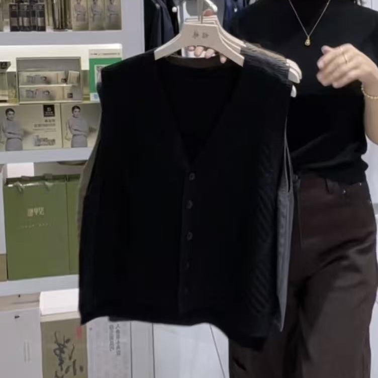 杜姐家秋款针织马甲