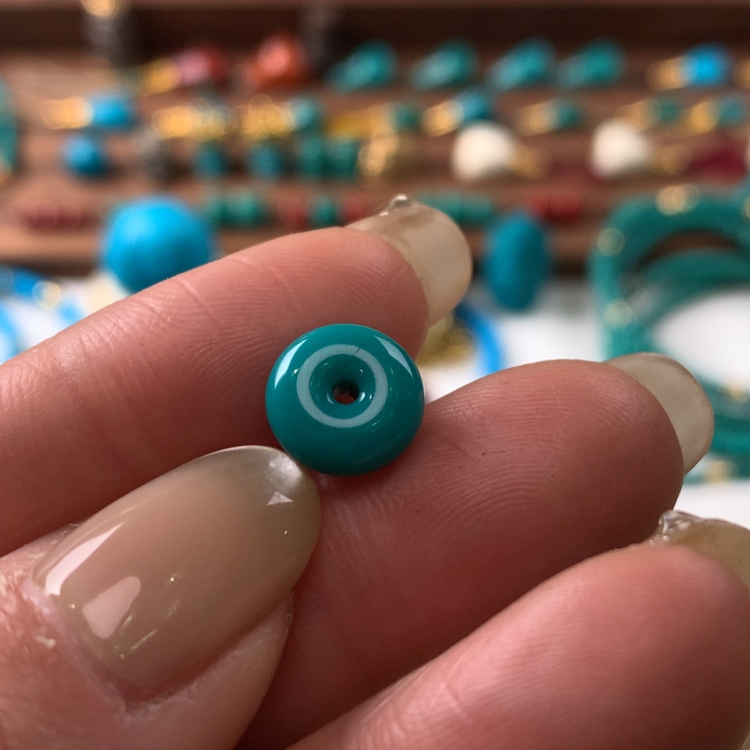 绿松石平安扣未镶嵌