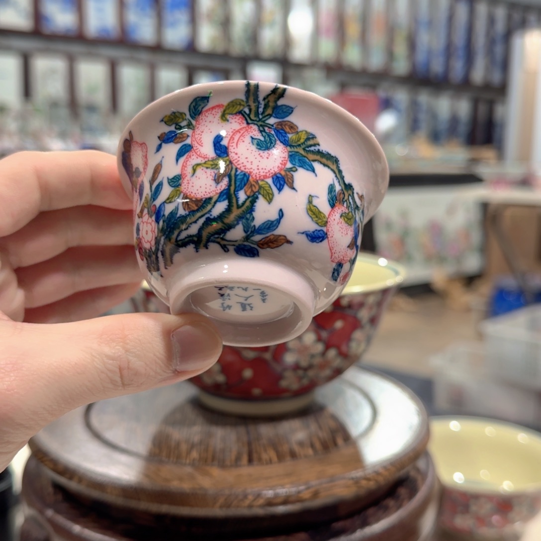 瓷摆件/////景德镇陶瓷瓷器。杯