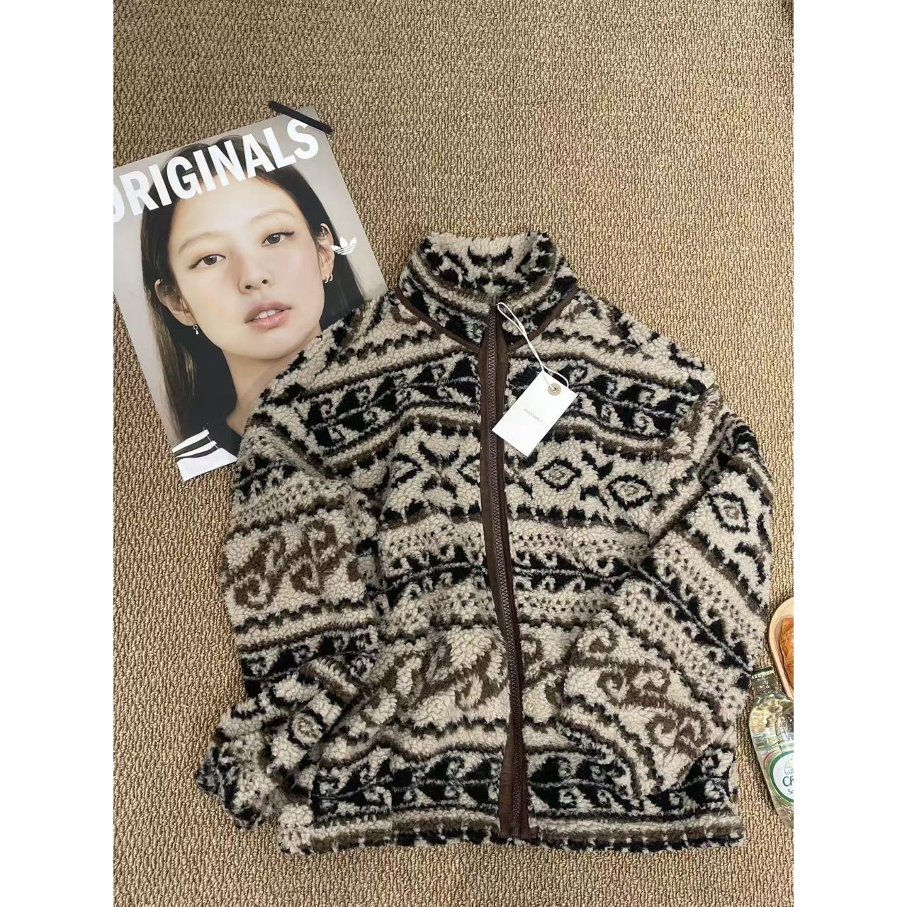 【主播推荐】女士民族风羊羔毛外套1200