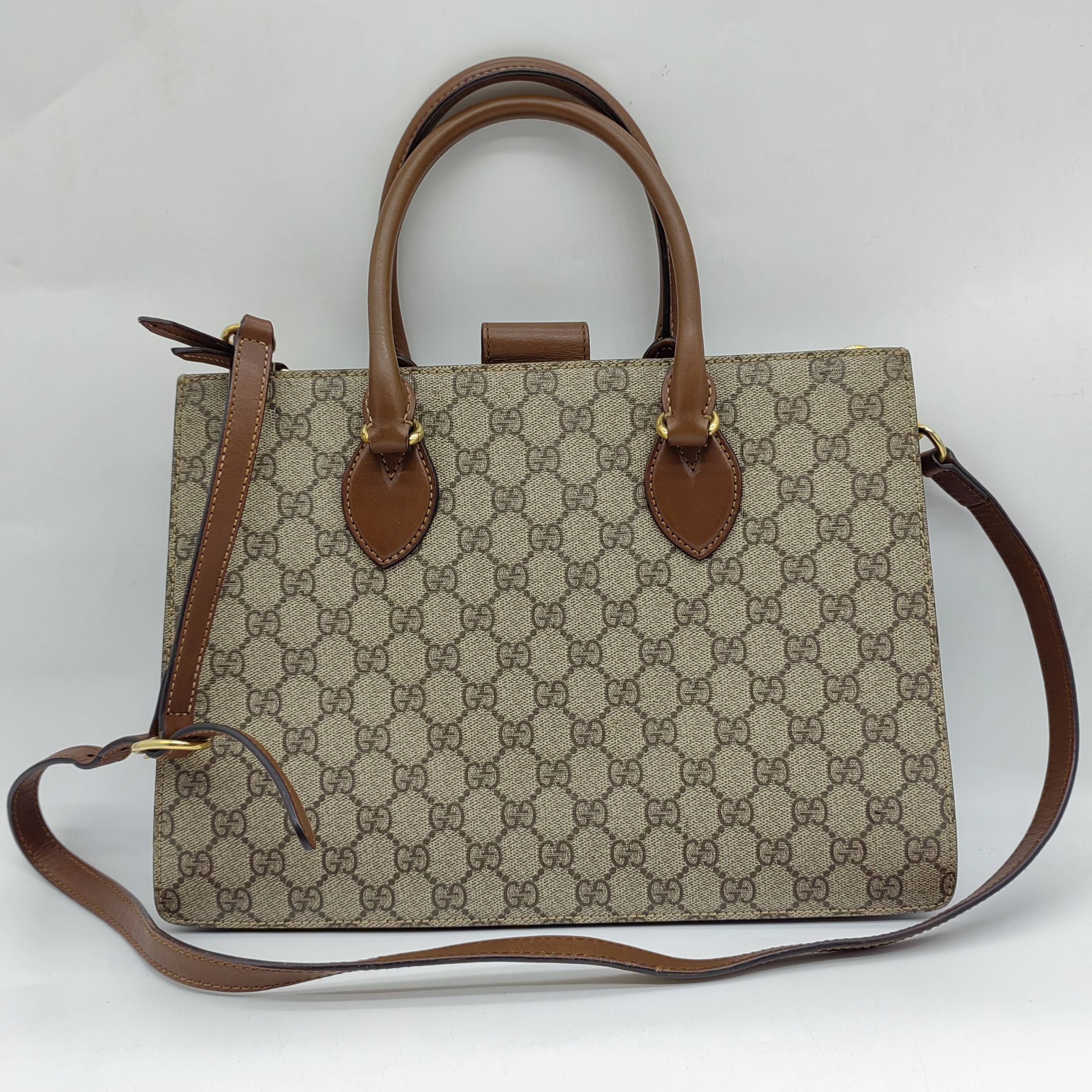95新 GUCCI/古驰  老花手提单肩包  1531 1553 