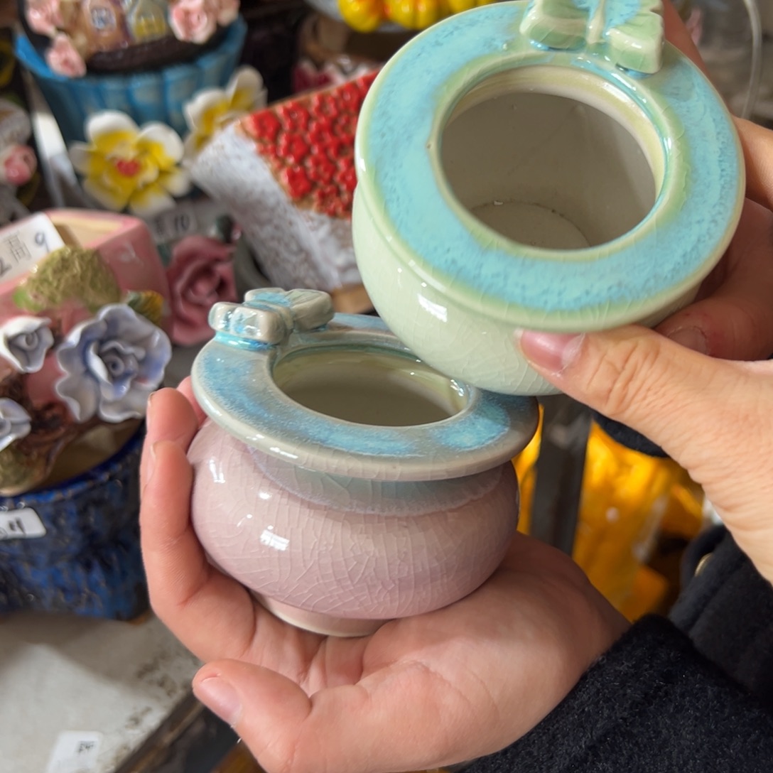 颜色随便花盆，满20发货爱退款拉黑