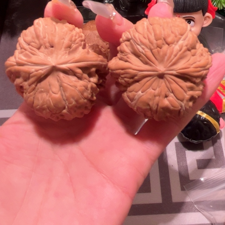 桃核吊坠安**心闷墩文玩