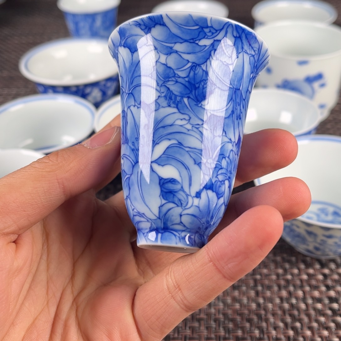 瓷片景德镇陶瓷杯子