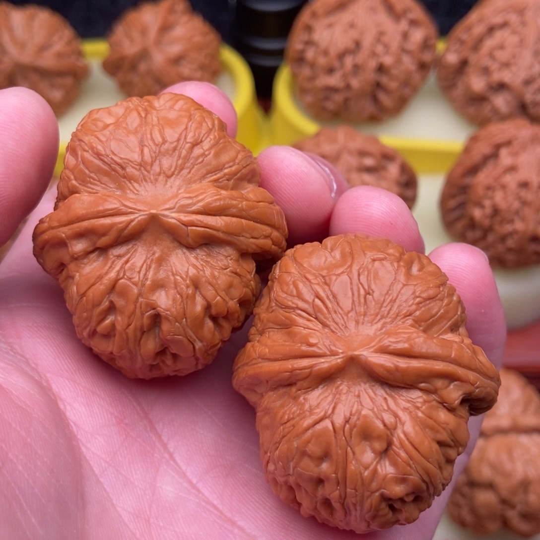 文玩核桃把件毕业平谷元宝43