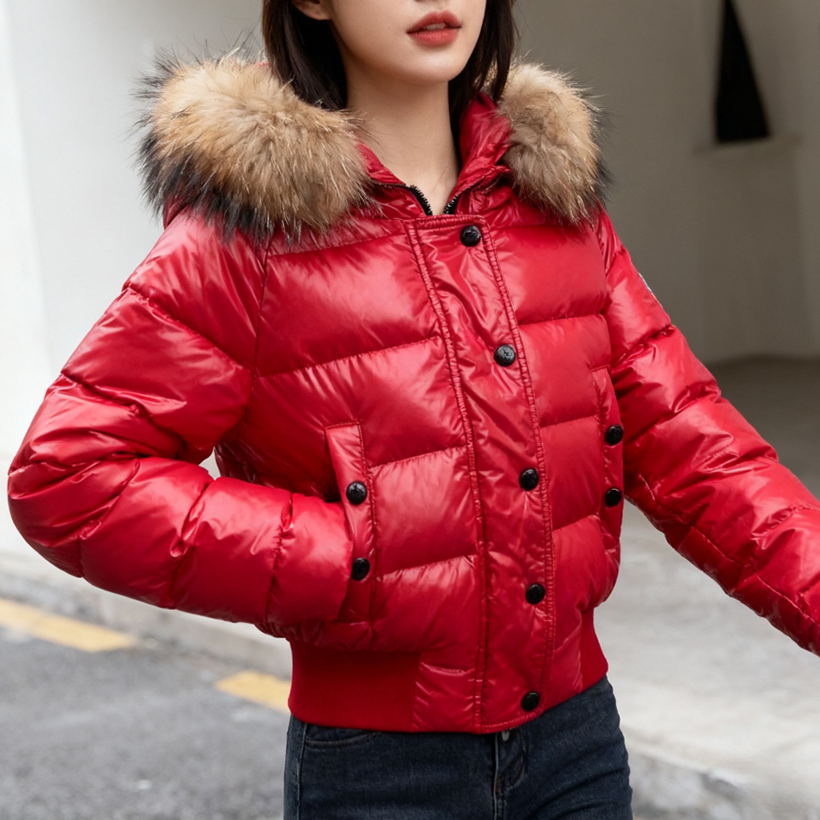 99新 MONCLER A10193 MONCLER 99新 00码 溜肩 胸围92 衣长50