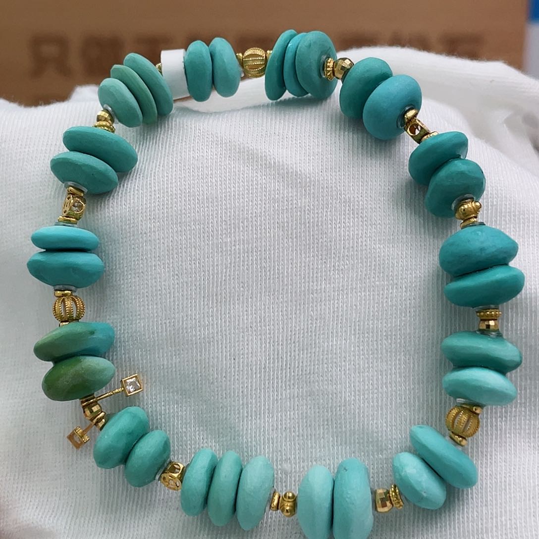 未镶嵌绿松石珠宝奇石