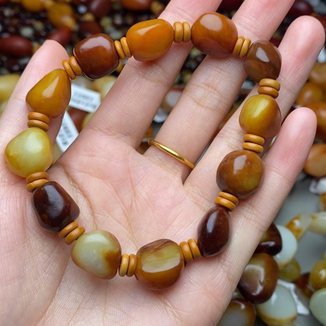 和田玉手链未镶嵌