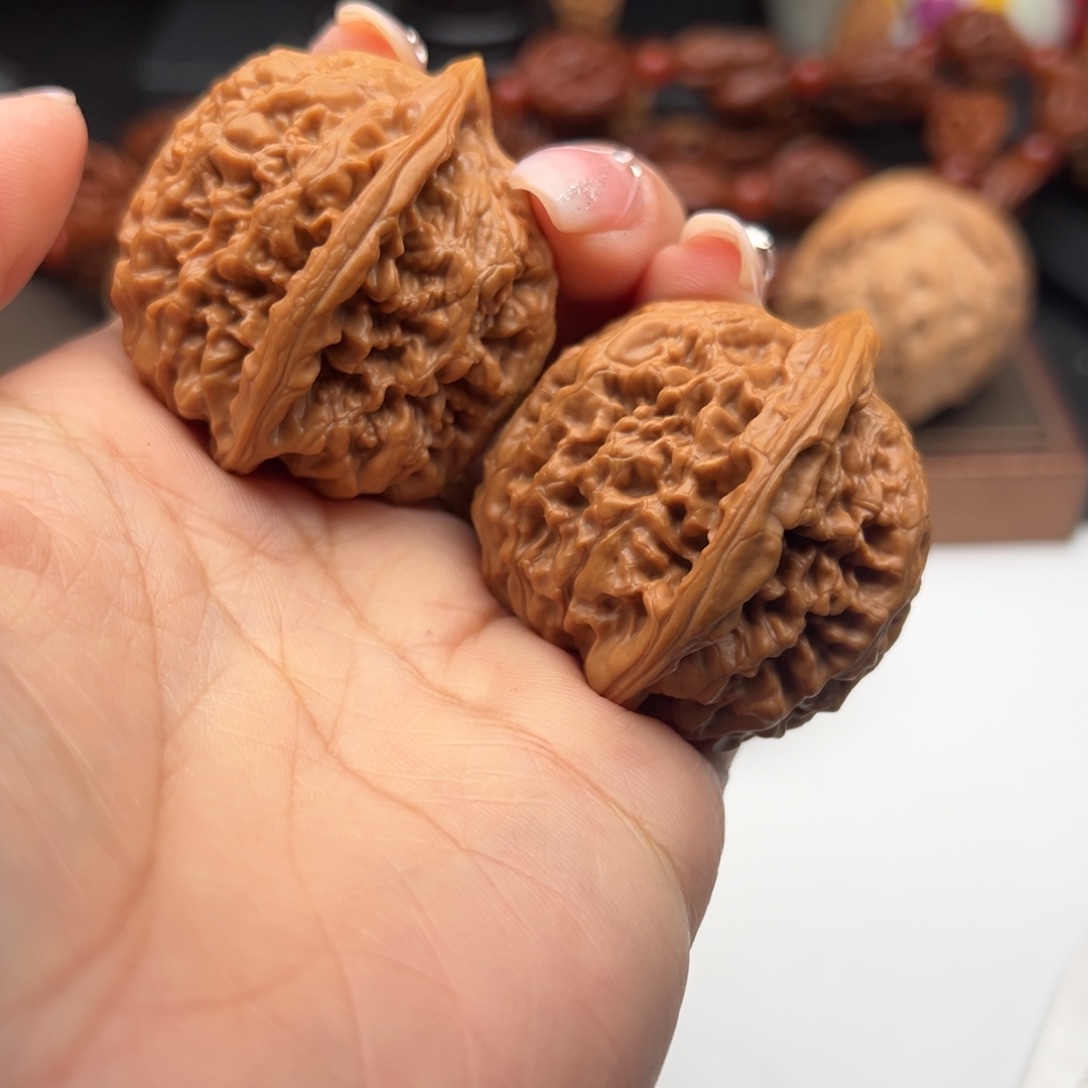 文玩核桃把件凤凰台40