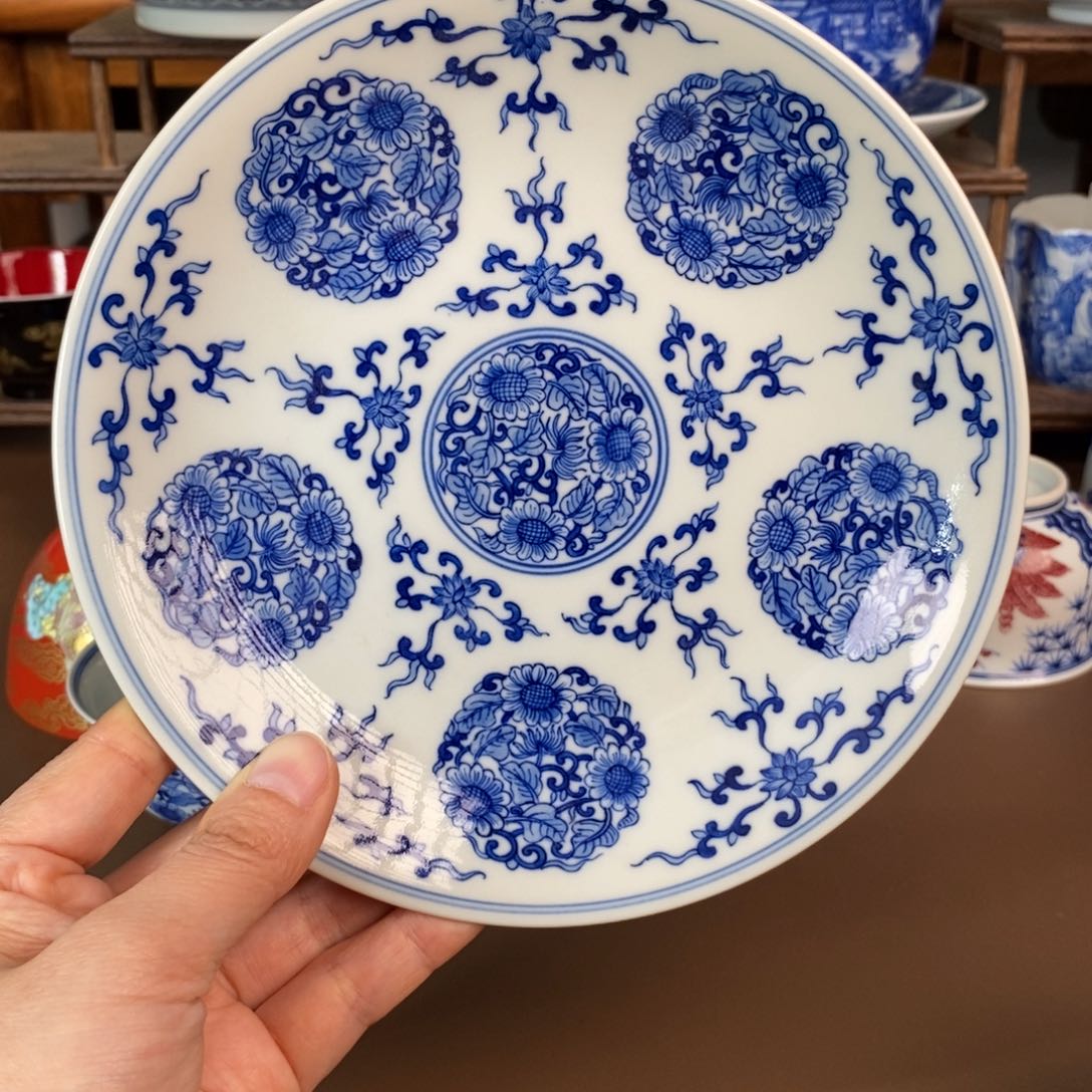 景德镇陶瓷手工手绘